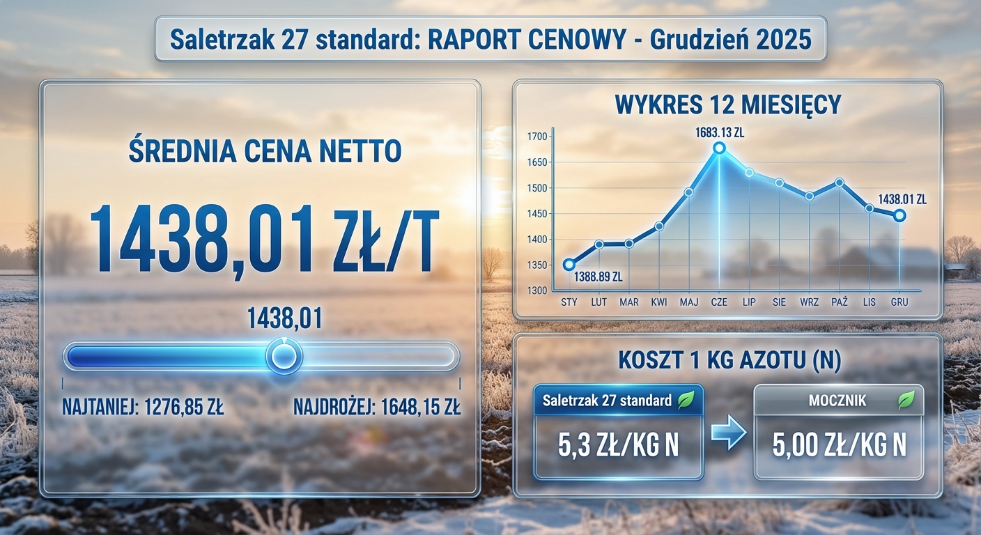 Saletrzak 27 standard: ceny w grudniu 2025. Gdzie taniej?